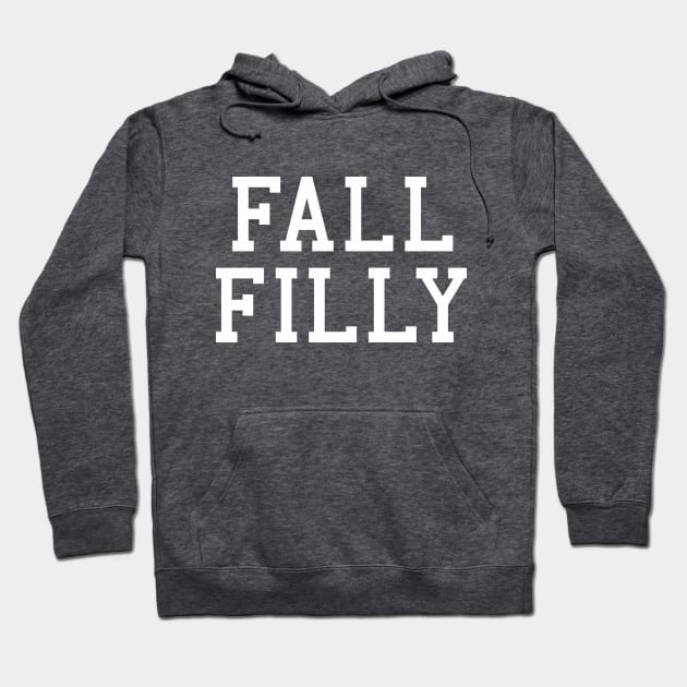 Fall Filly Hoodie by Scottish Arms Dealer